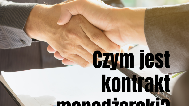 kontrakt menedżerski